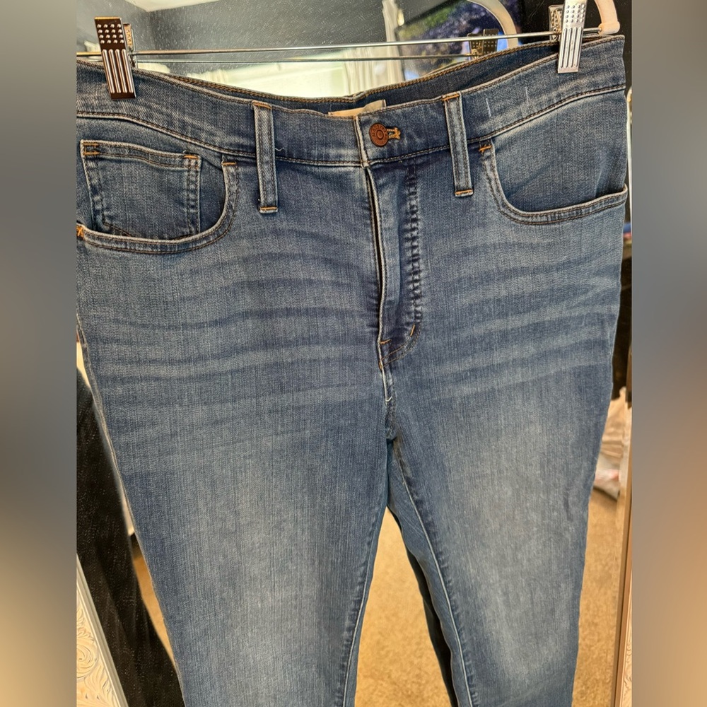 Madewell mid-rise skinny jeans
